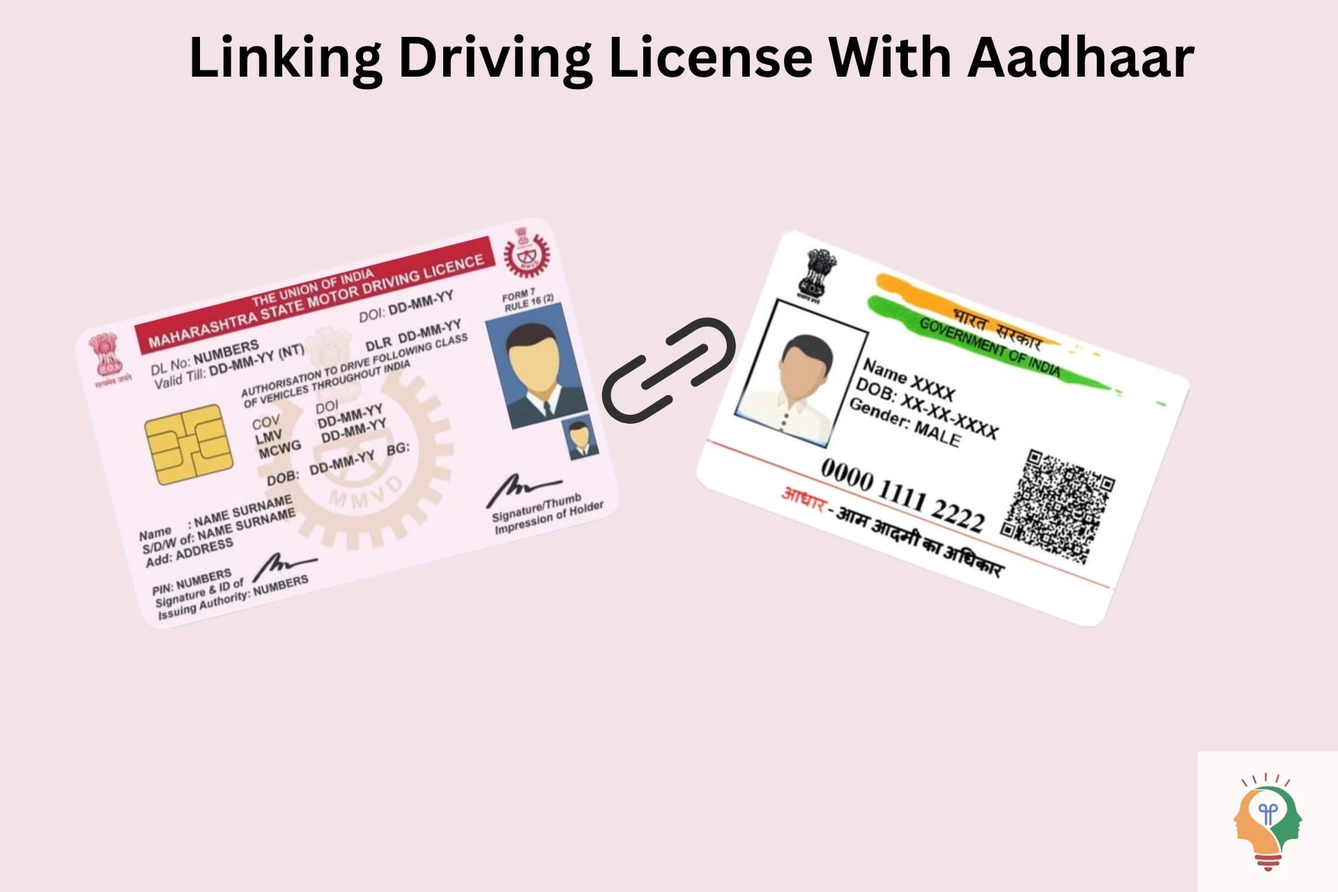 driving licence aadhaar linking