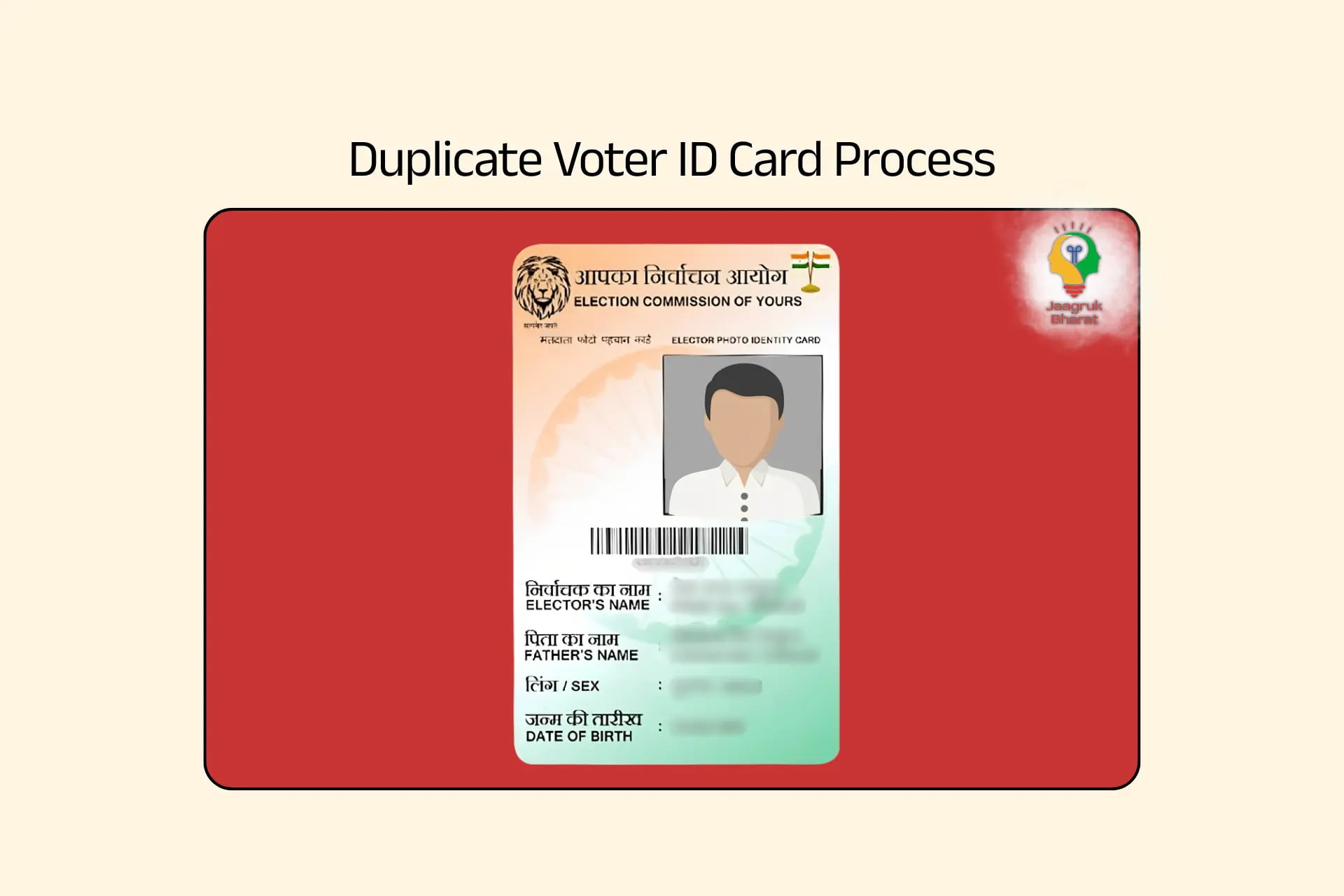 Plastic Voter ID Card