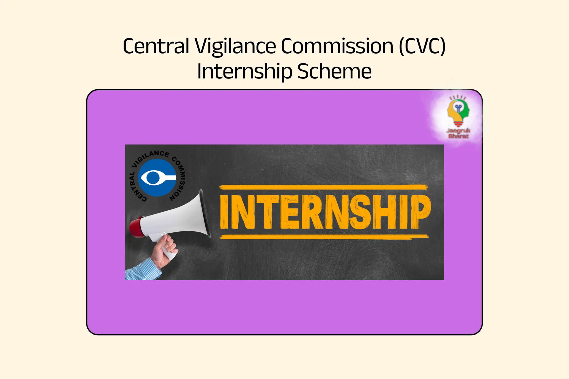 Central Vigilance Commission Internship