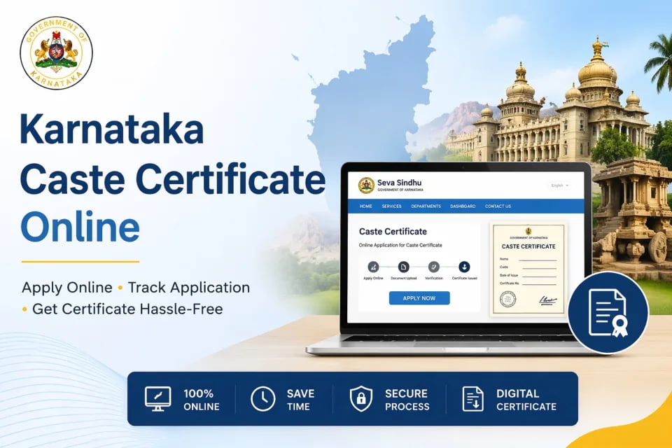 Karnataka Caste Certificate Online