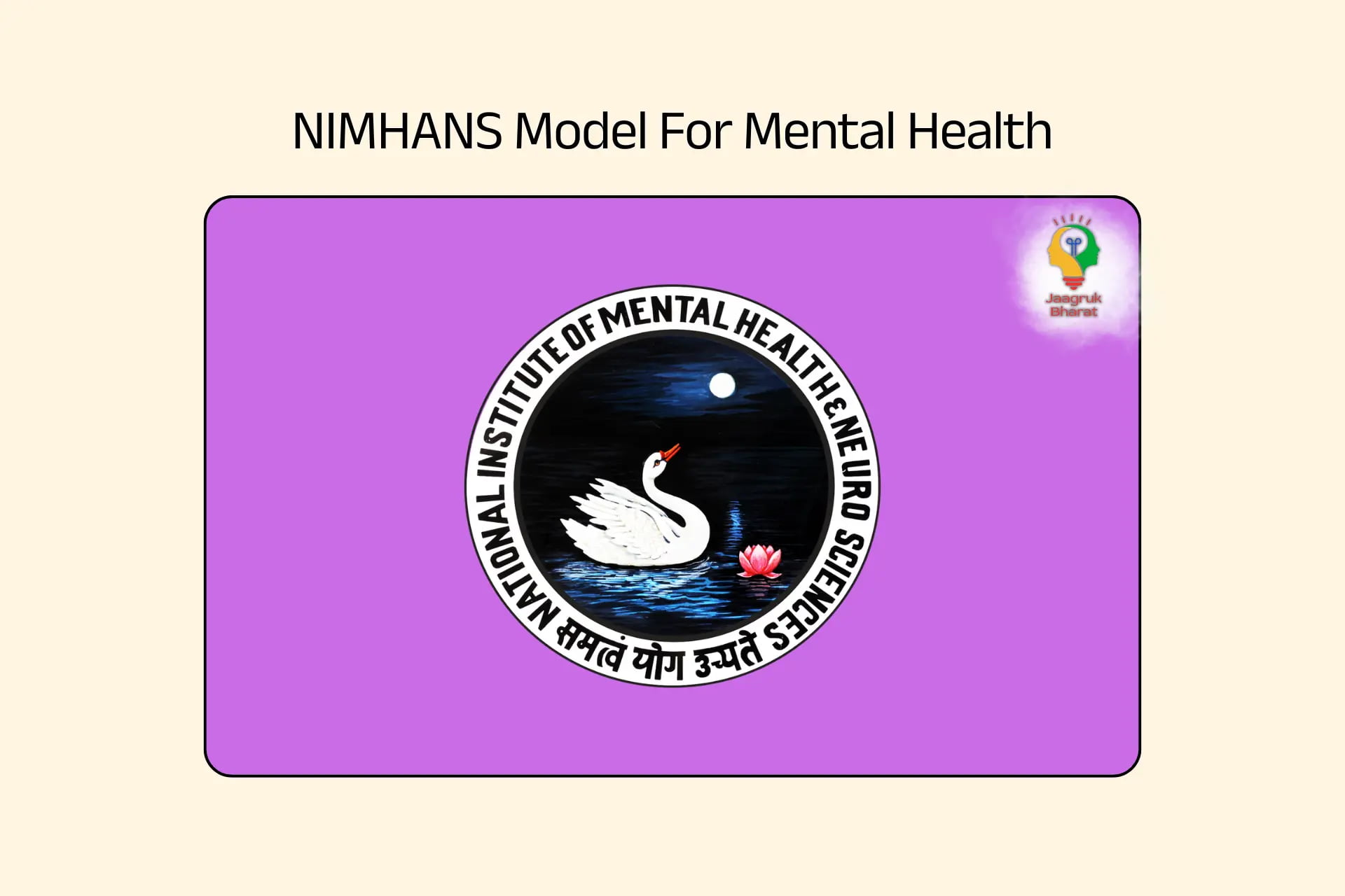 NIMHANS Mental Health Importance