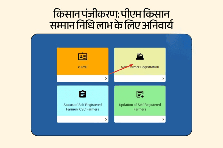 पीएम किसान योजना पंजीकरण