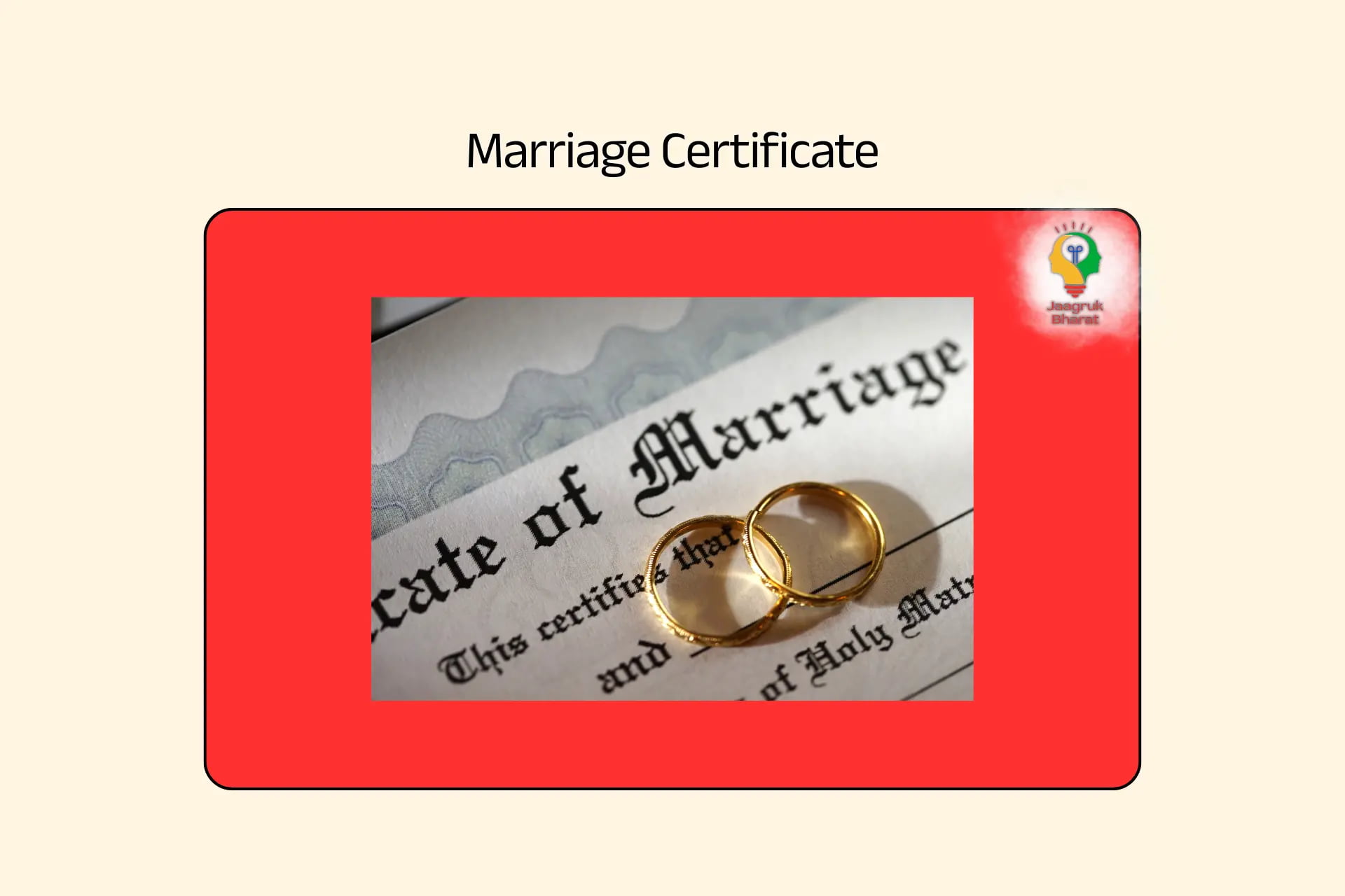 Marriage Certificate