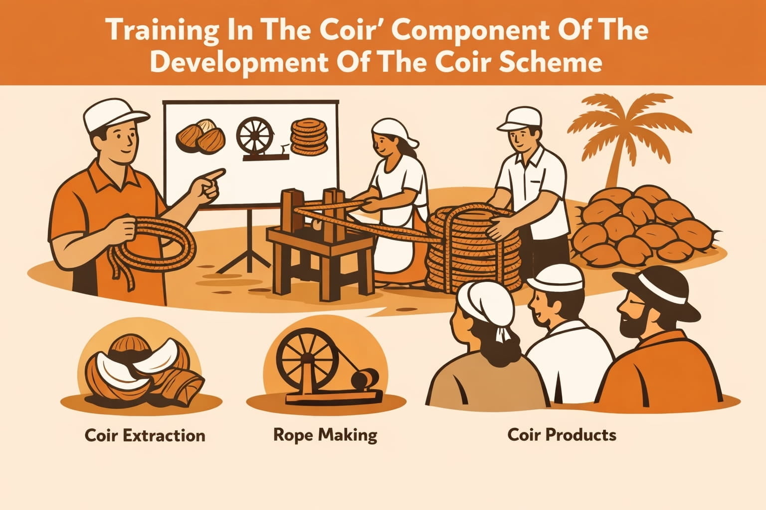 Training In The Coir’ Component Of The Development Of The Coir Scheme