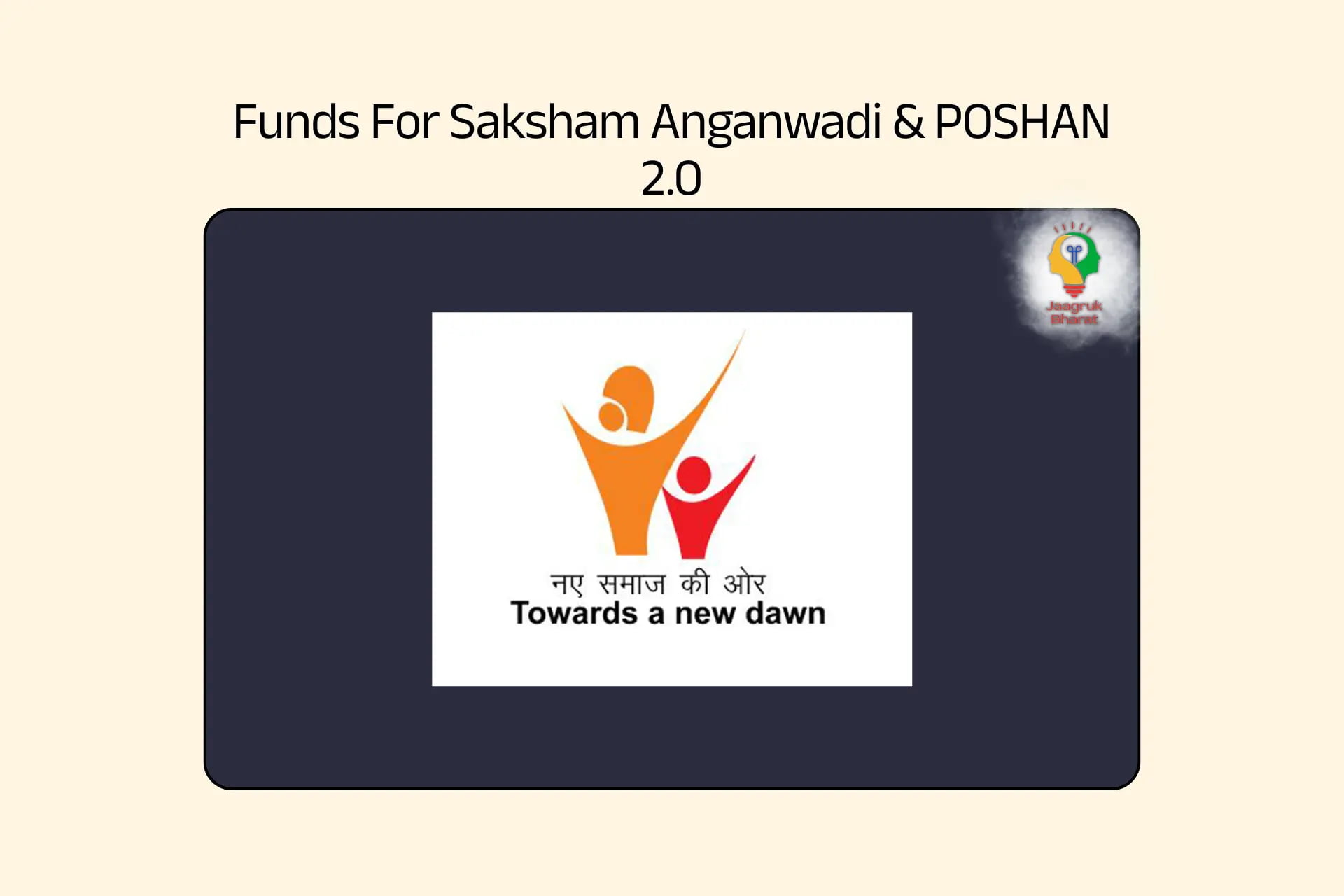 Saksham Anganwadi & POSHAN 2.0