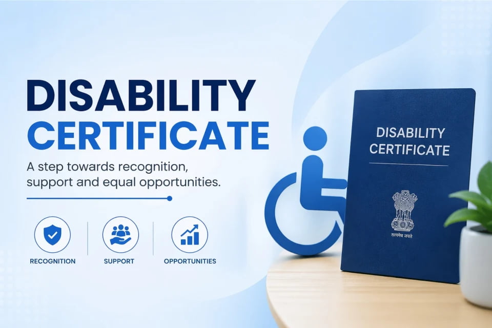 Disability Certificate