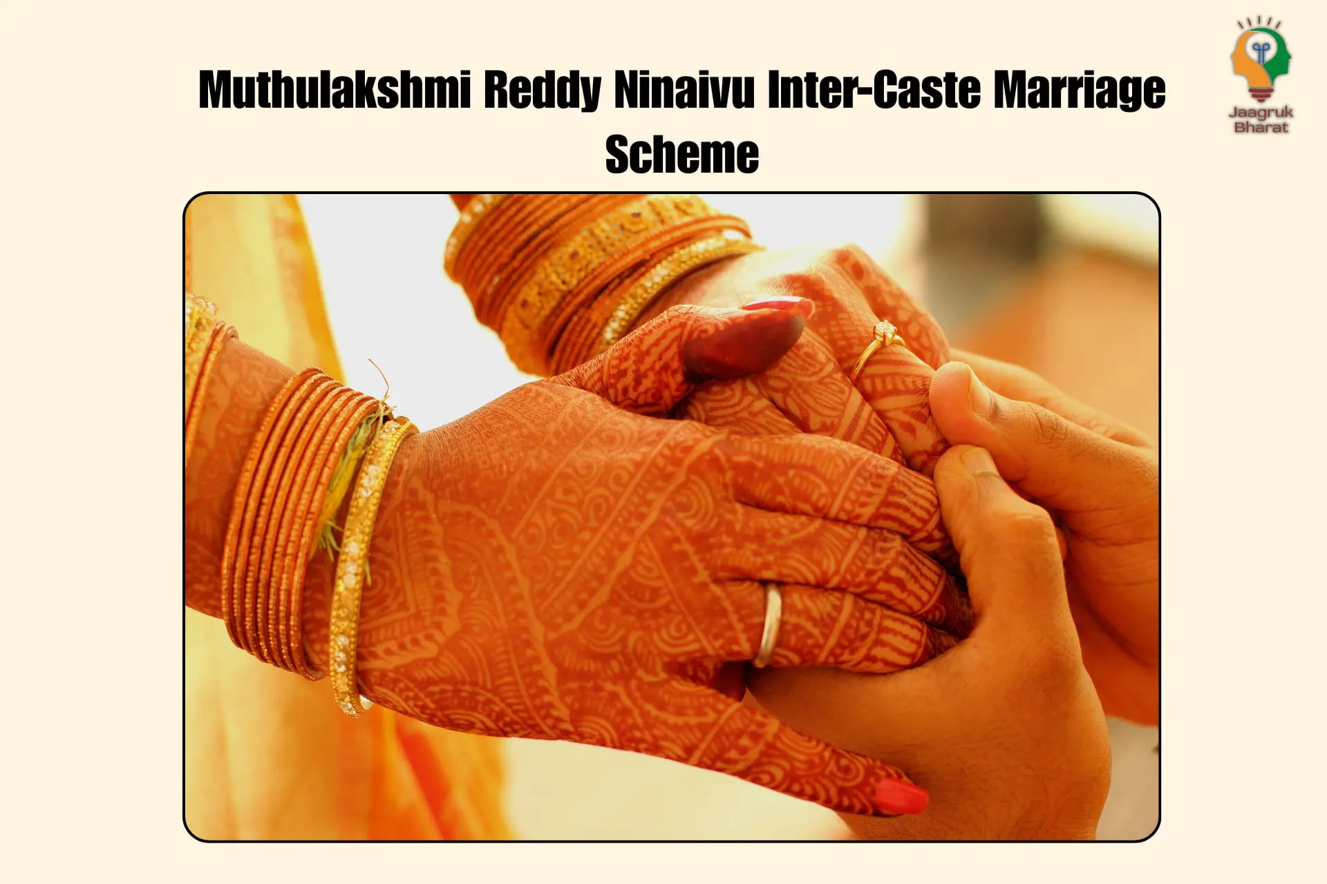 Muthulakshmi Reddy Ninaivu Inter-Caste Marriage Scheme