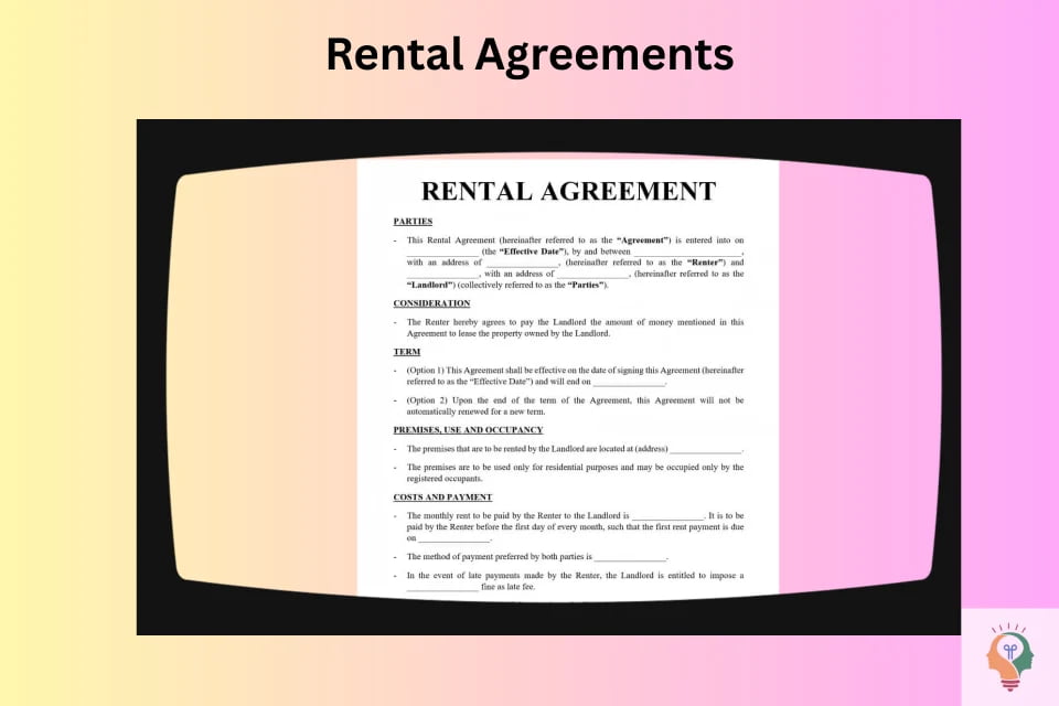 rent agreement Online