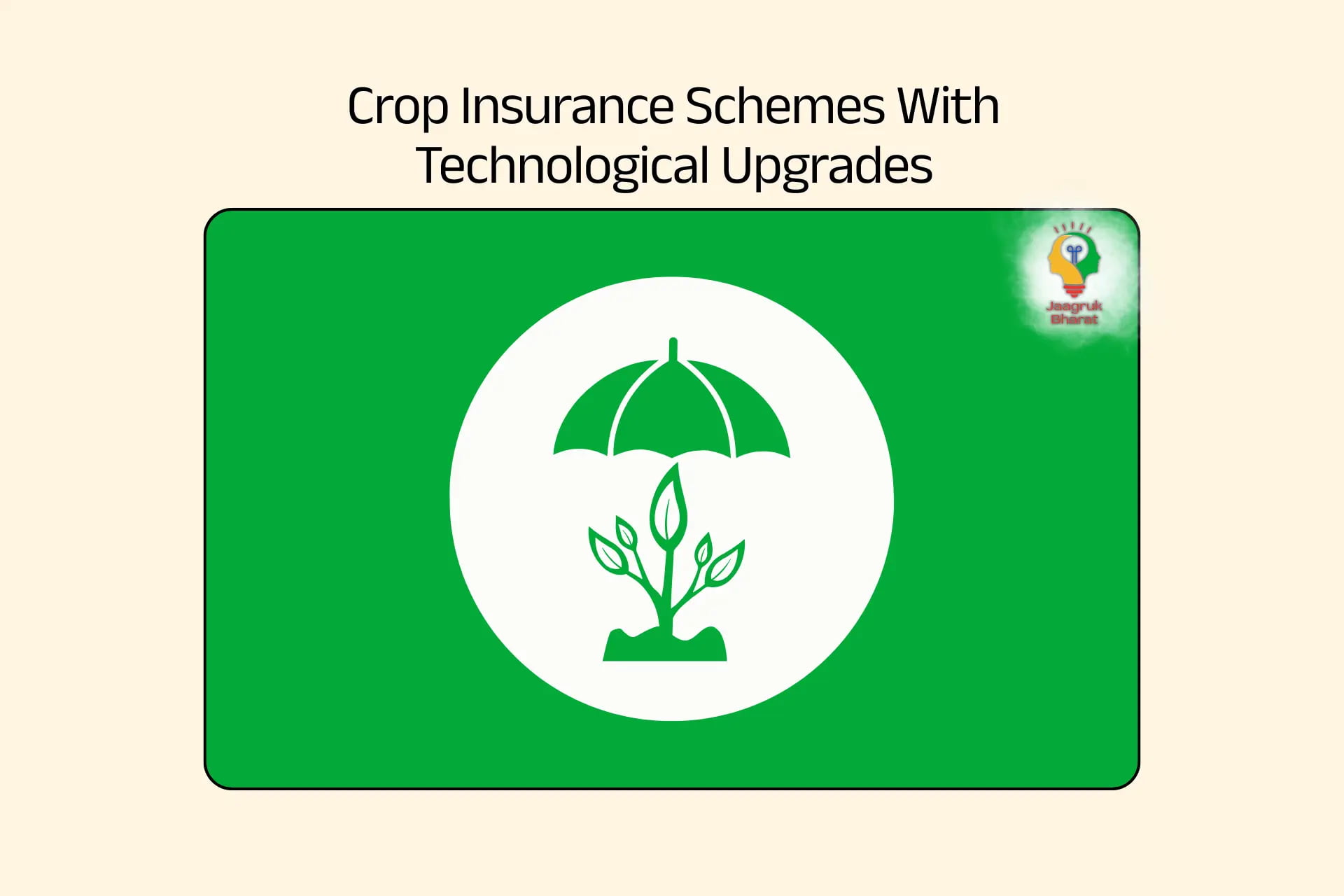 Crop Insurance Schemes